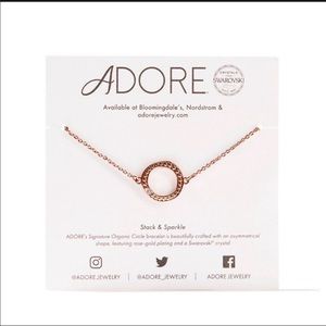NWT ADORE bracelet with genuine Swarovski crystal